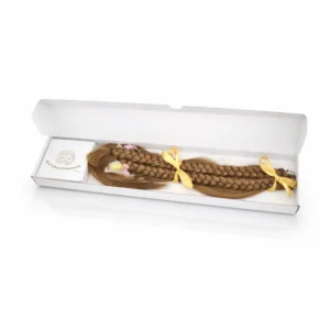 Moño Castaña 4 pack-trenzas-alicantina-fibra-caja